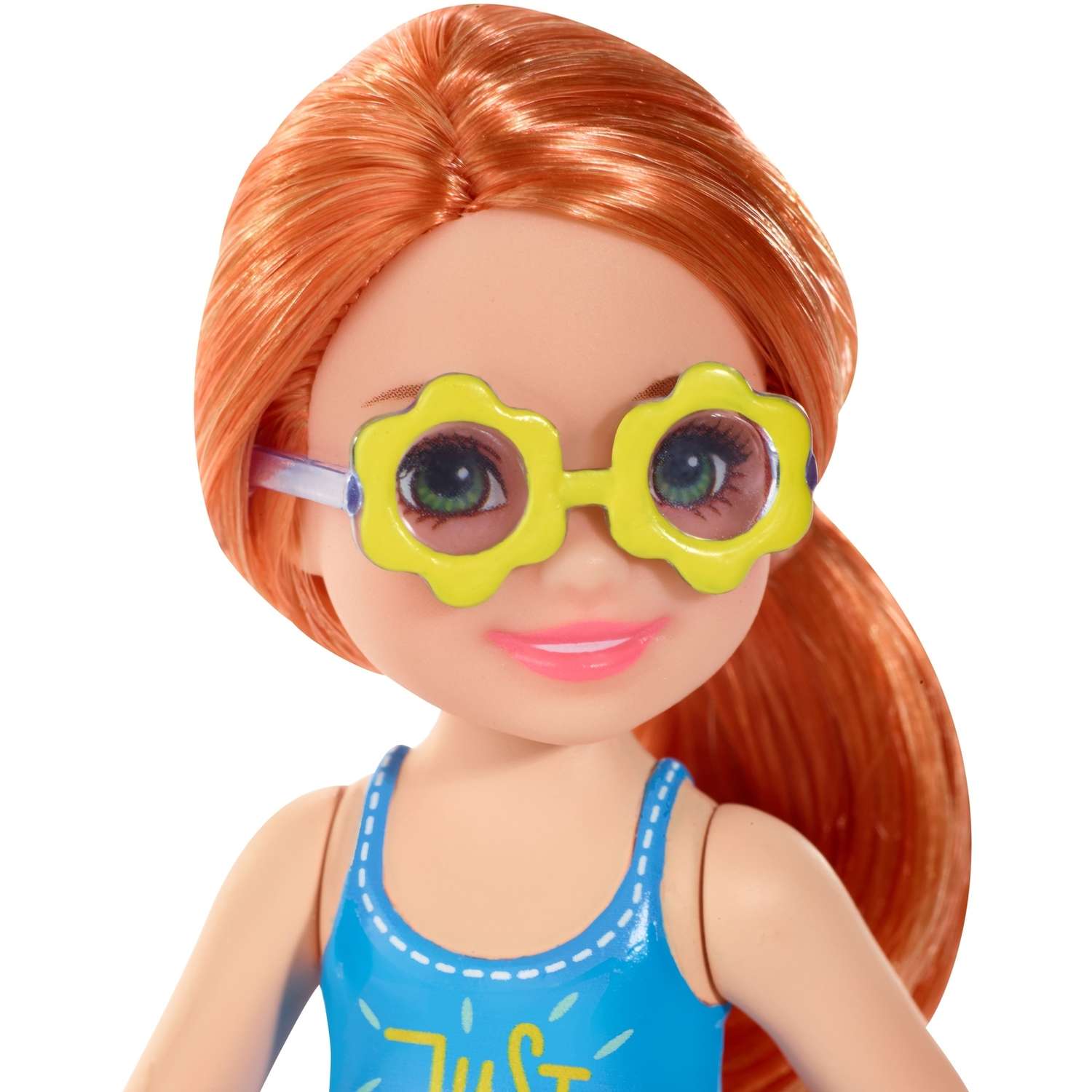 Кукла Barbie Челси Рыжеволосая в топе с надписью FXG81 DWJ33 - фото 5