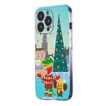 Силиконовый чехол Mcover для смартфона Apple iPhone 13 Pro Союзмультфильм Новогодняя Елка