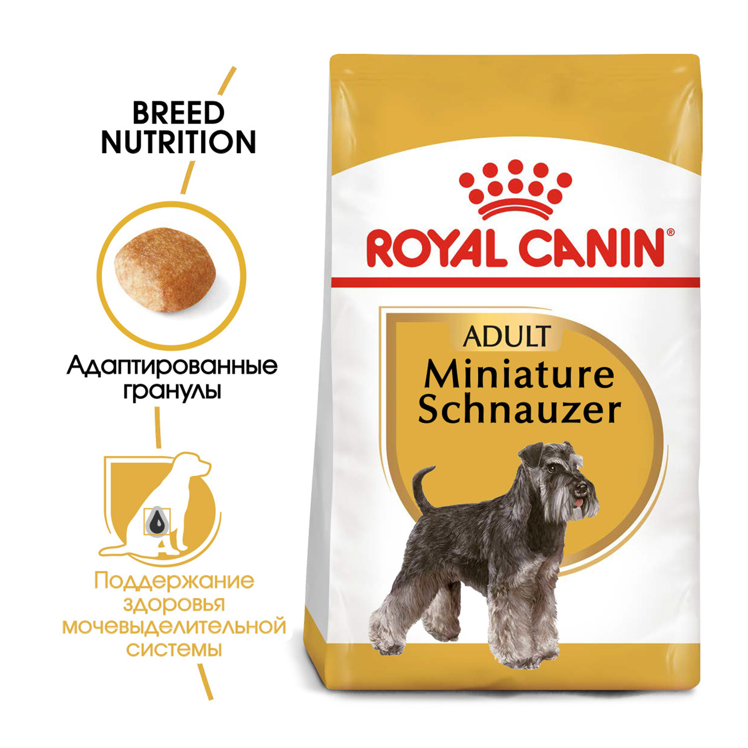 Корм для собак ROYAL CANIN породы миниатюрный шнауцер 3кг - фото 4