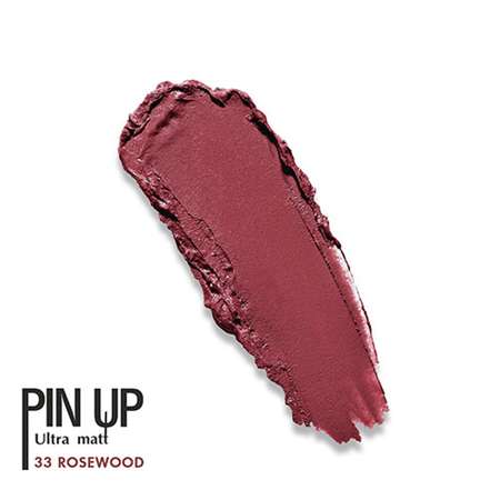 Блеск для губ Luxvisage Pin up ultra matt матовый тон 33 rosewood
