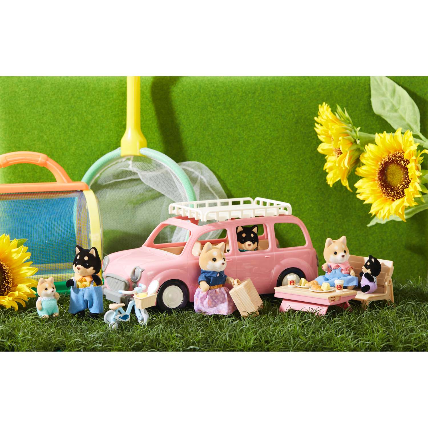 Набор Sylvanian Families Семья собачек шиба 2124 - фото 4