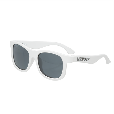 Детские солнцезащитные очки Babiators Navigator Шаловливый белый 6+ лет