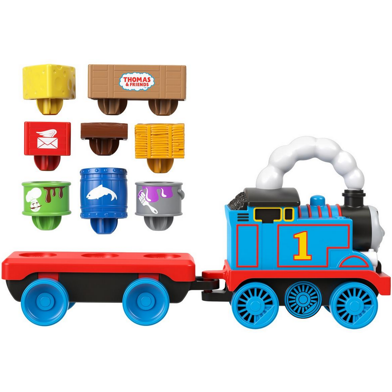 Набор игровой Thomas & Friends Грузовой поезд Томас GWX07 - фото 4