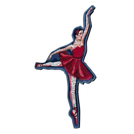 Деревянный пазл Afi Design Советский балет в подарочной упаковке 144 детали