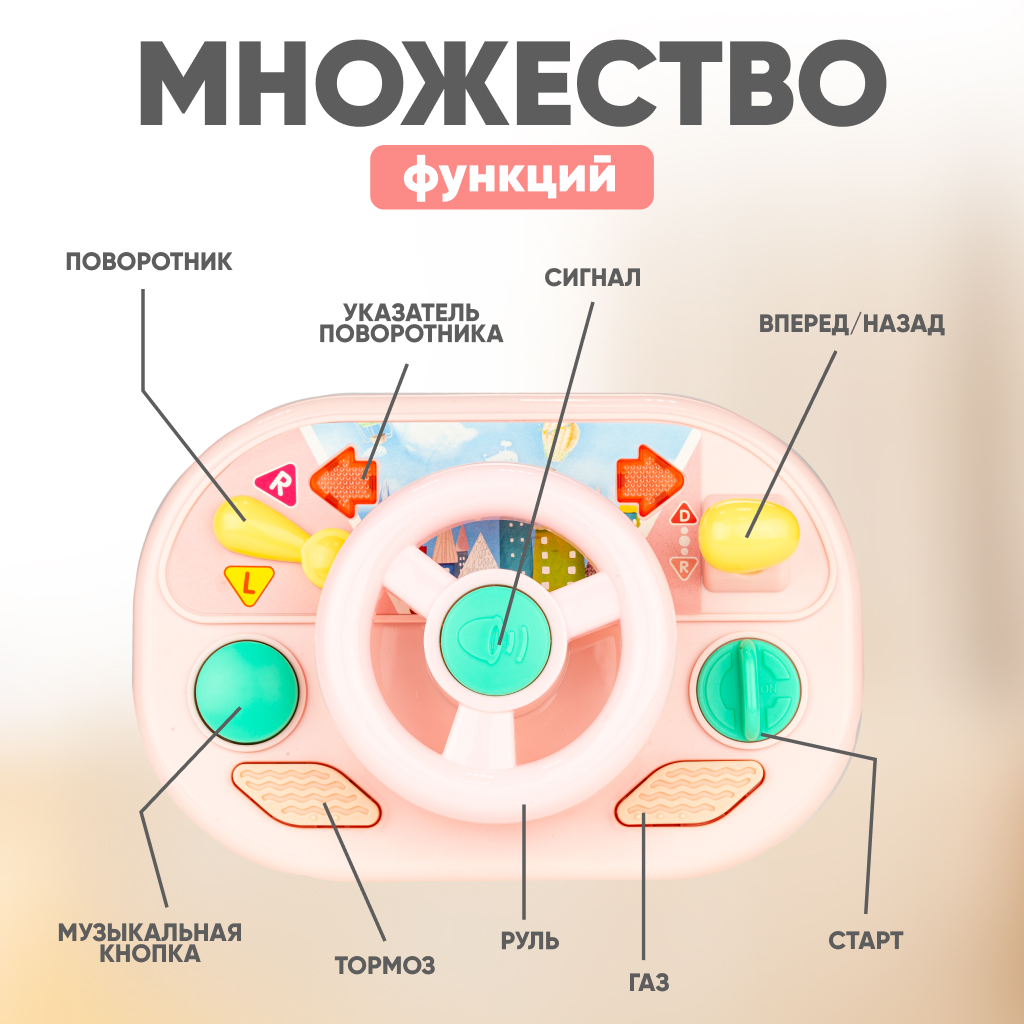 Развивающие ходунки-каталка Solmax Вертолетик - фото 4