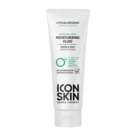 Увлажняющий флюид для лица ICON SKIN для комбинированной и жирной кожи Aqua Balance