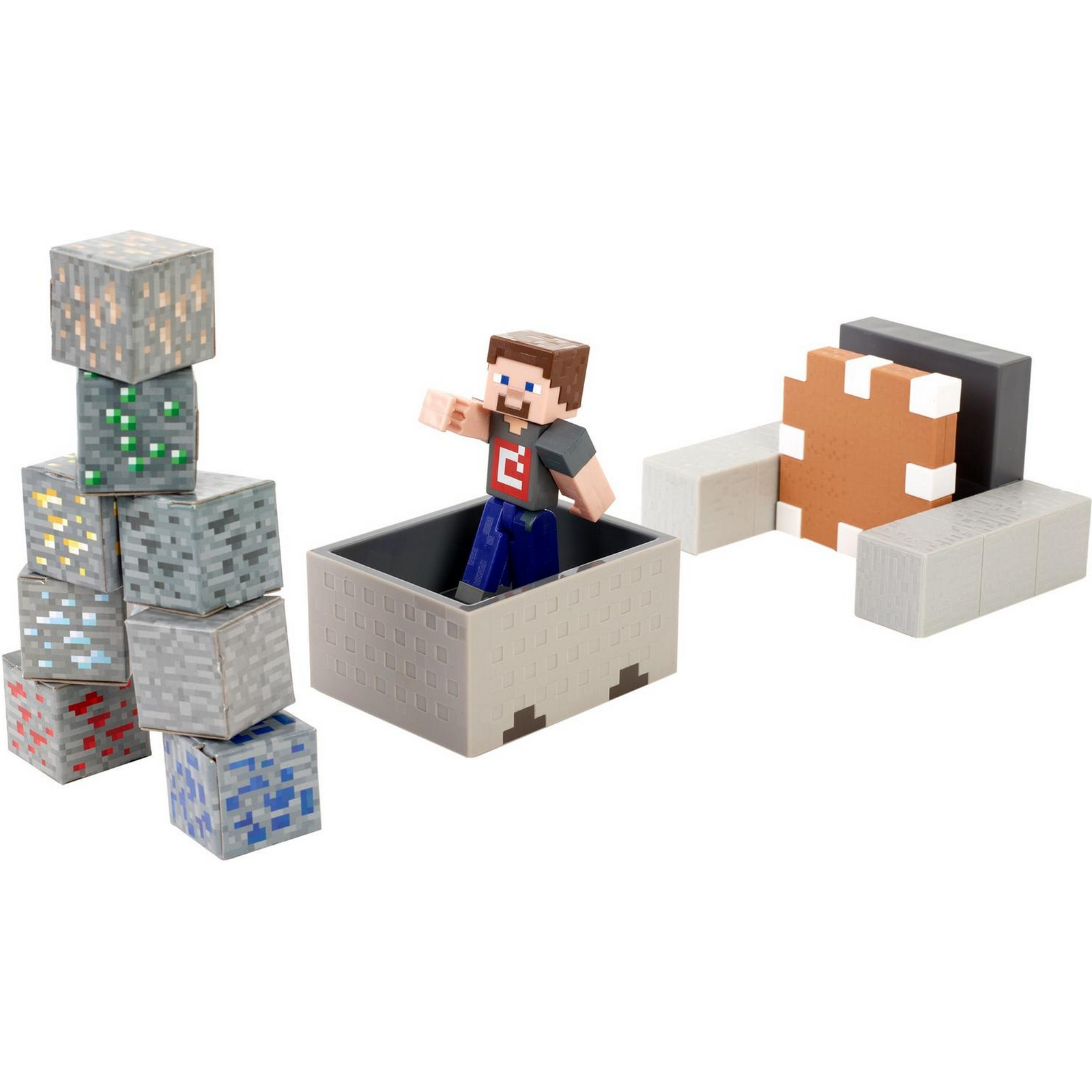 Набор разрушителя Minecraft фигурка +аксессуары GVL55 - фото 10