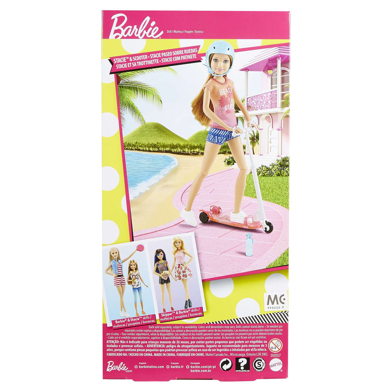 Кукла Barbie на самокате DVX57 - фото 3