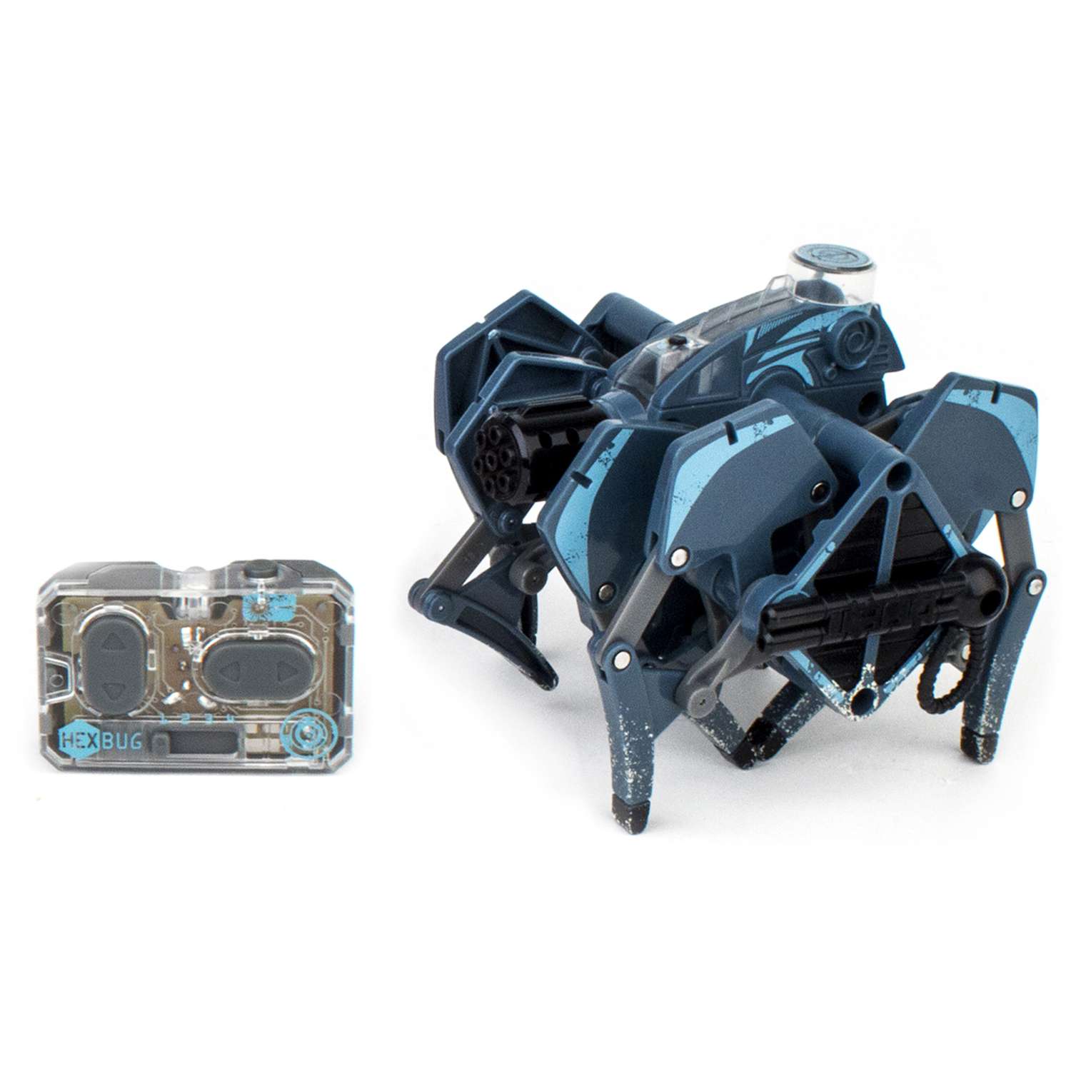 Микроробот Hexbug Боевой Тарантул Синий 409-4519 - фото 1