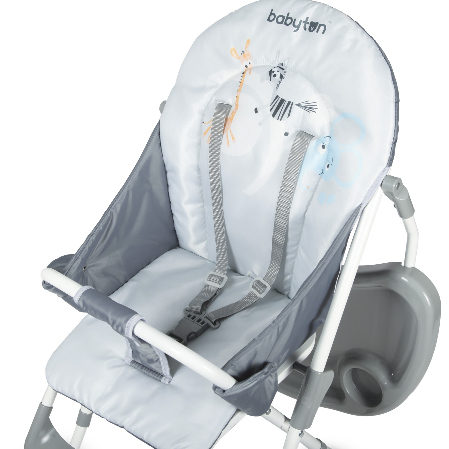 Стул для кормления Babyton Grey - фото 9