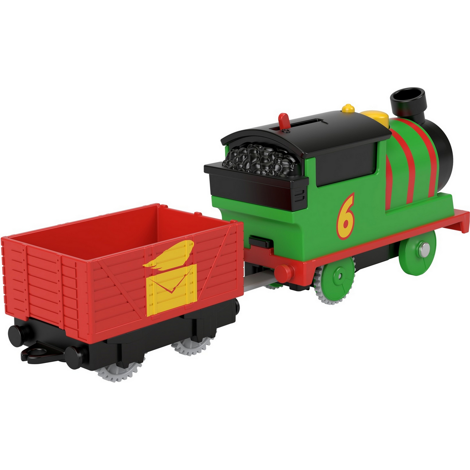 Игрушка Thomas & Friends Паровозик моторизированный Перси HDY60 HFX93 - фото 4