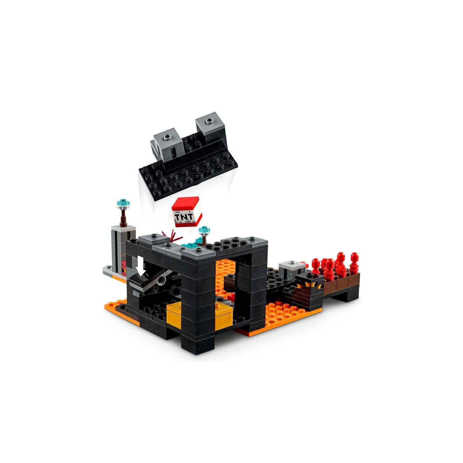 Конструктор LEGO Minecraft The Nether Bastion 21185 - фото 5
