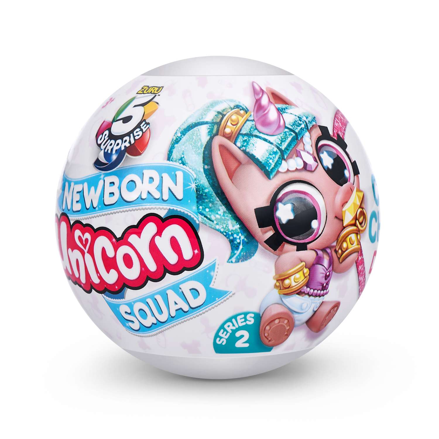 Игрушка Zuru 5 surprise Newborn Unicorn squad S5 Шар в непрозрачной упаковке (Сюрприз) 77199GQ2 - фото 20