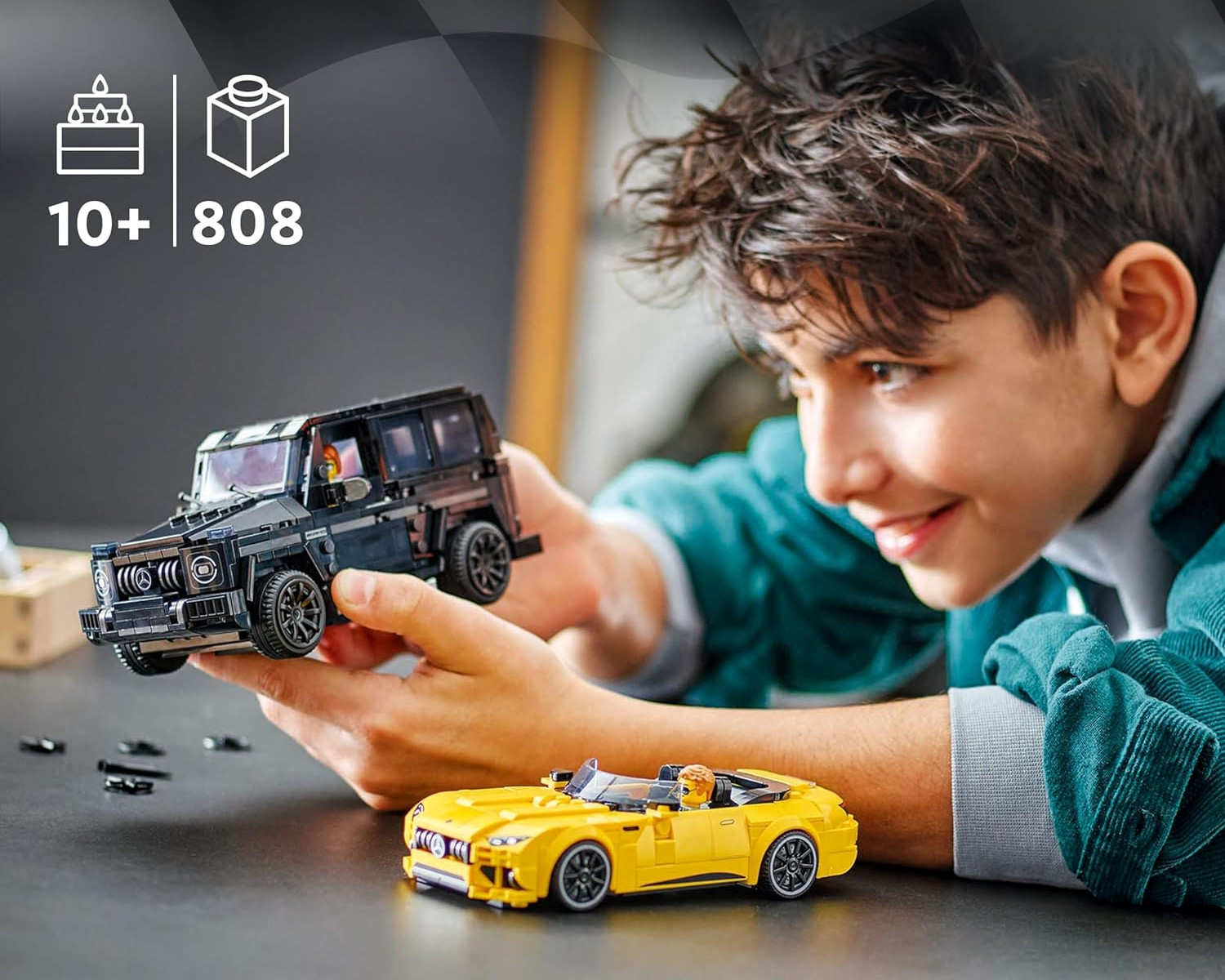 Конструктор LEGO Speed Champions Mercedes-AMG G 63 -Mercedes V29 76924 - фото 12