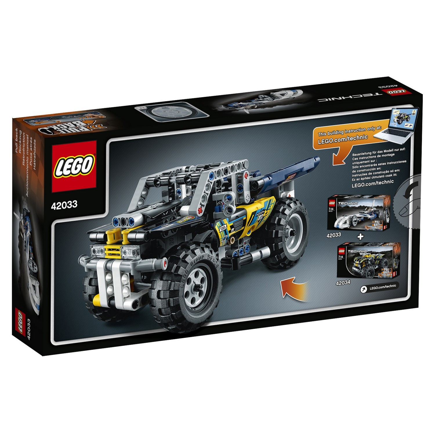 Конструктор LEGO Technic Рекордсмен (42033) - фото 3