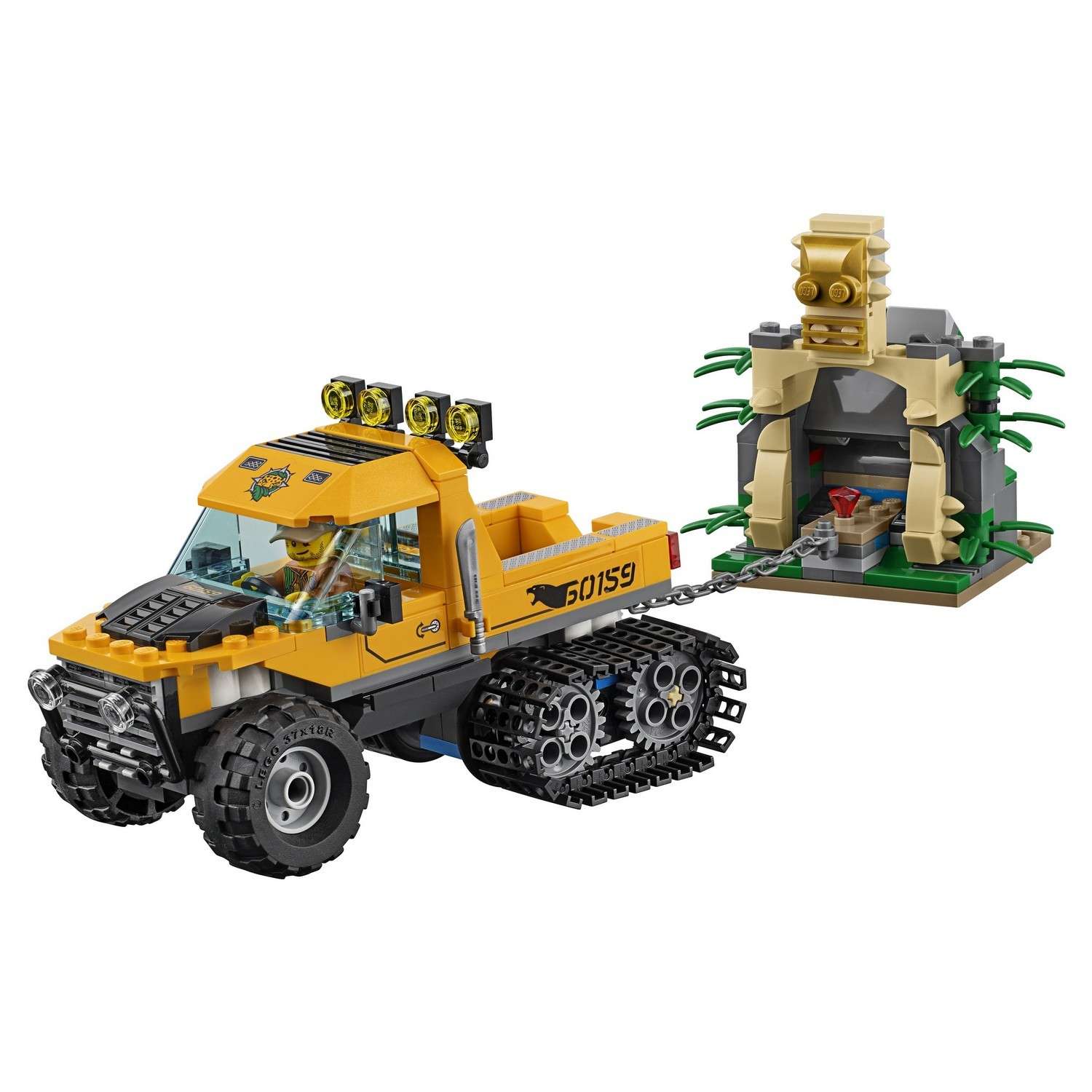 Конструктор LEGO City Jungle Explorers Миссия "Исследование джунглей" (60159) - фото 9