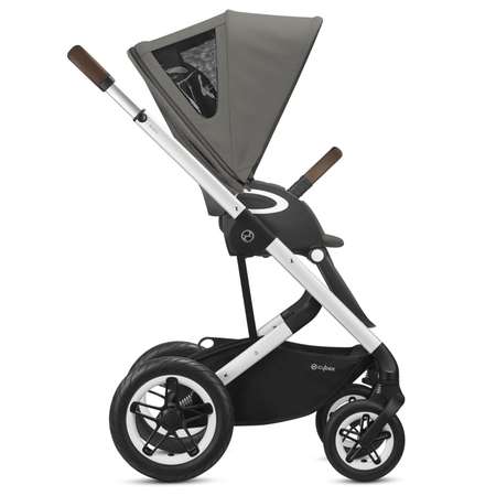 Коляска Cybex Talos S Lux SLV Soho с дождевиком Grey