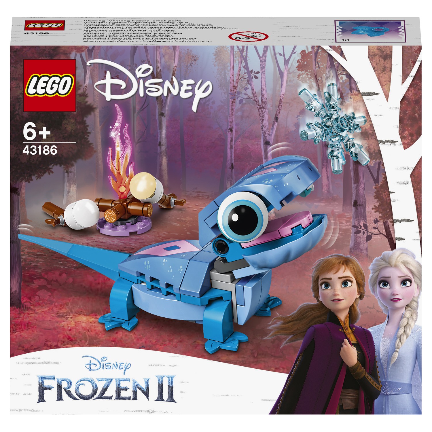 Конструктор LEGO Disney Princess Саламандра Бруни 43186 купить по цене 499  ₽ в интернет-магазине Детский мир