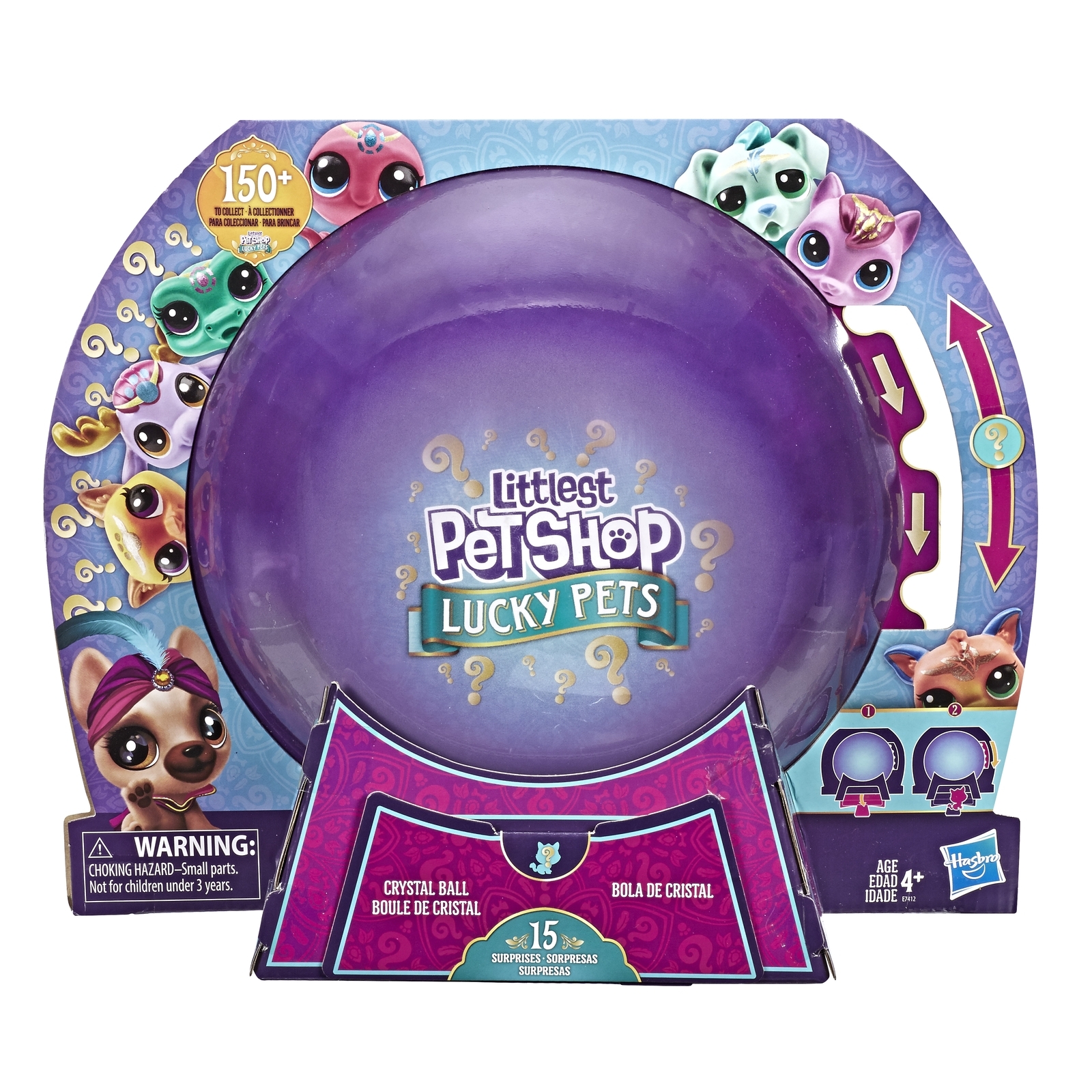 Набор игровой Littlest Pet Shop Пет в непрозрачной упаковке (Сюрприз)  E7412EU4 купить по цене 1499 ₽ в интернет-магазине Детский мир