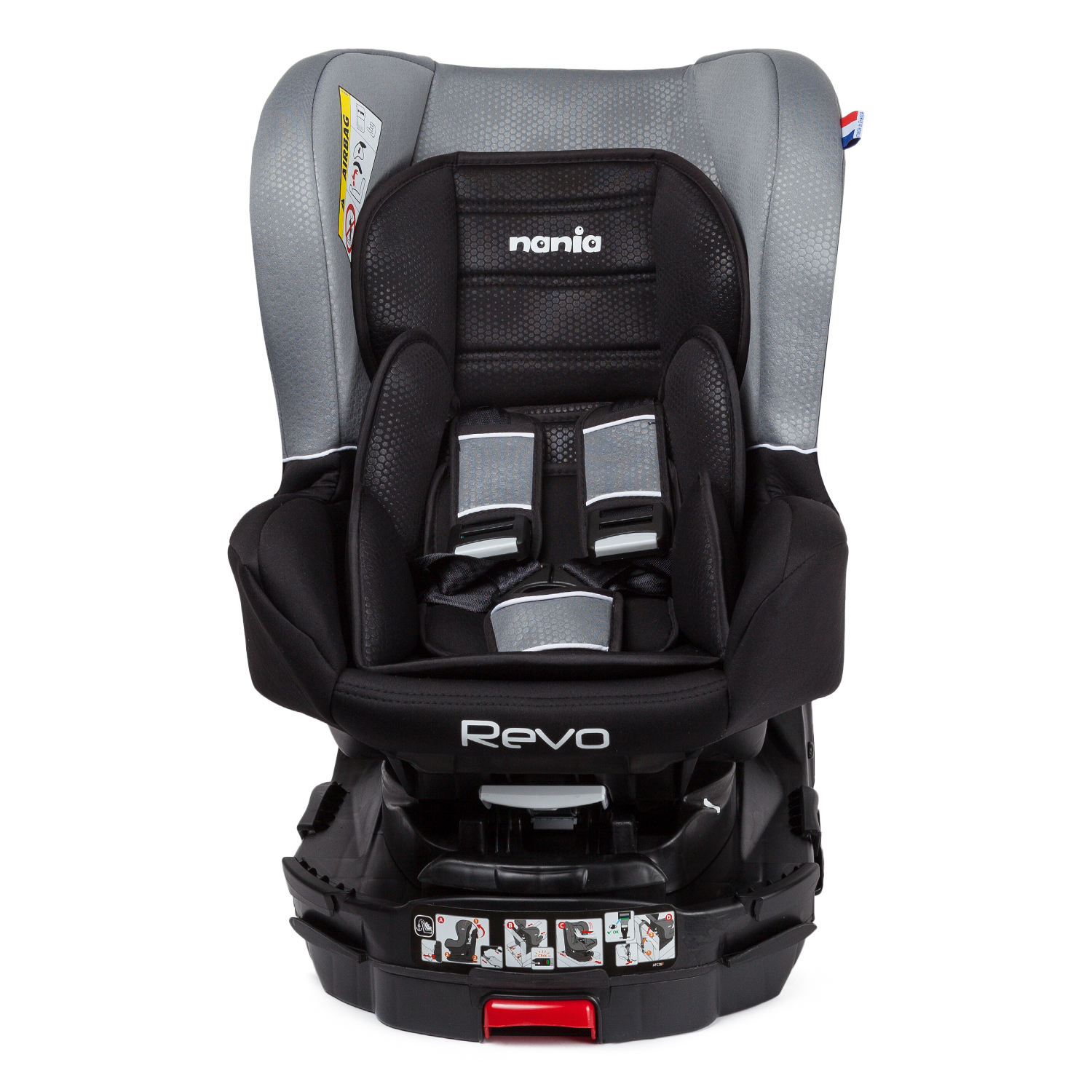 Автокресло Nania Revo Isofix Luxe Grey - фото 10