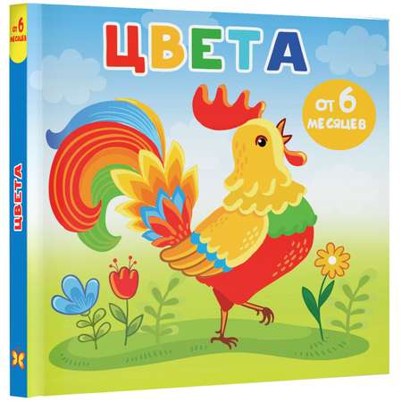 Книга книжки малышки на картоне Цвета