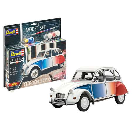 Сборная модель Revell Микролитражный автомобиль Citroen 2 CV Cocorico