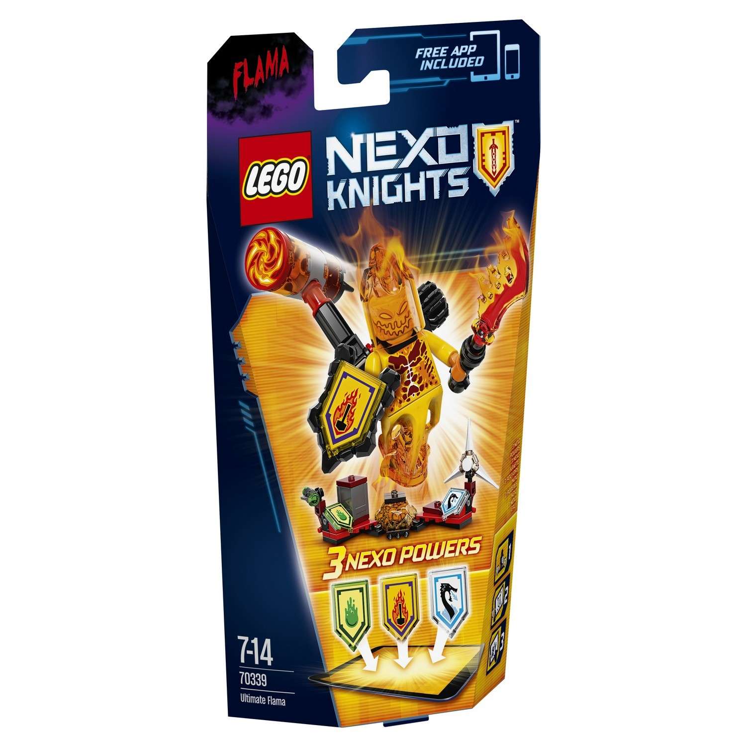 Конструктор LEGO Nexo Knights Флама — Абсолютная сила (70339) - фото 2