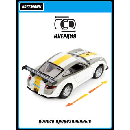 Машина HOFFMANN 1:32 Porsche 911 GT3 RSR металлическая инерционная