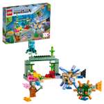 Конструктор LEGO Minecraft Битва со стражем блочный