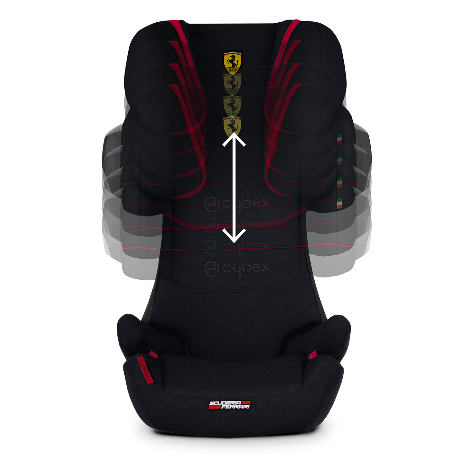 Автокресло Cybex Solution X2-Fix FE Ferrari Victory Black - фото 3