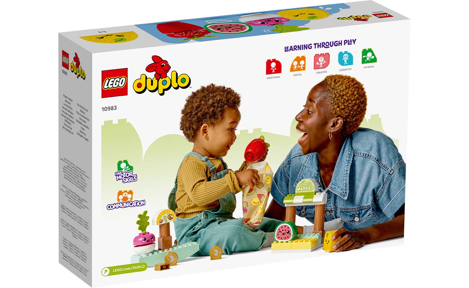 Конструктор LEGO DUPLO «Органический рынок» 40 деталей 10983 купить по цене  3989 ₽ в интернет-магазине Детский мир