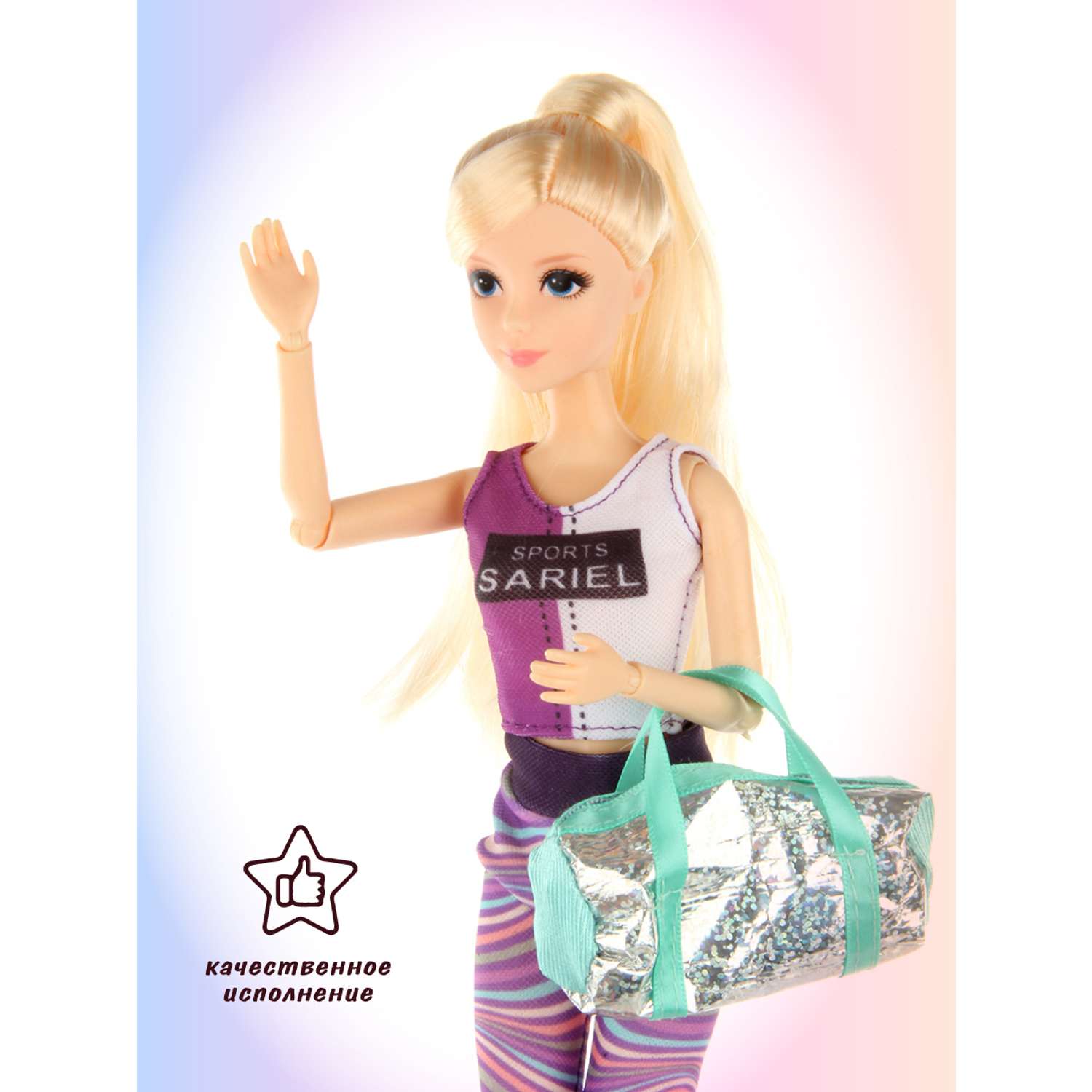 Кукла модель Барби шарнирная Veld Co Фитнес и йога 120079 - фото 7