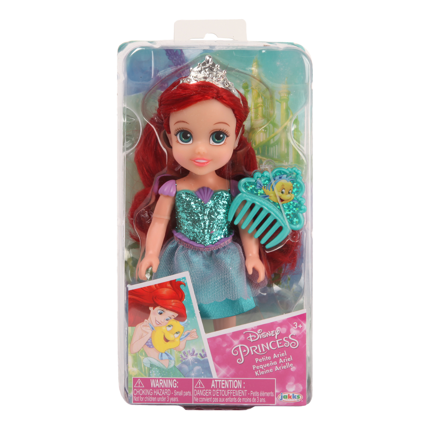 Кукла Jakks Pacific Disney Princess Ариэль с расческой 206064 206064 - фото 2