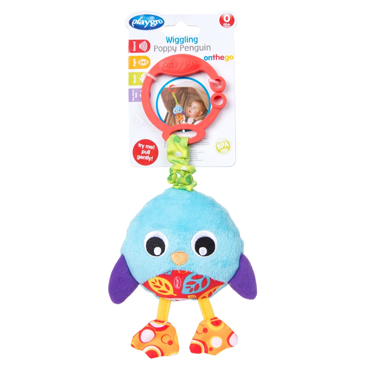 Игрушка Playgro Подвеска Пингвин 0186973 - фото 2