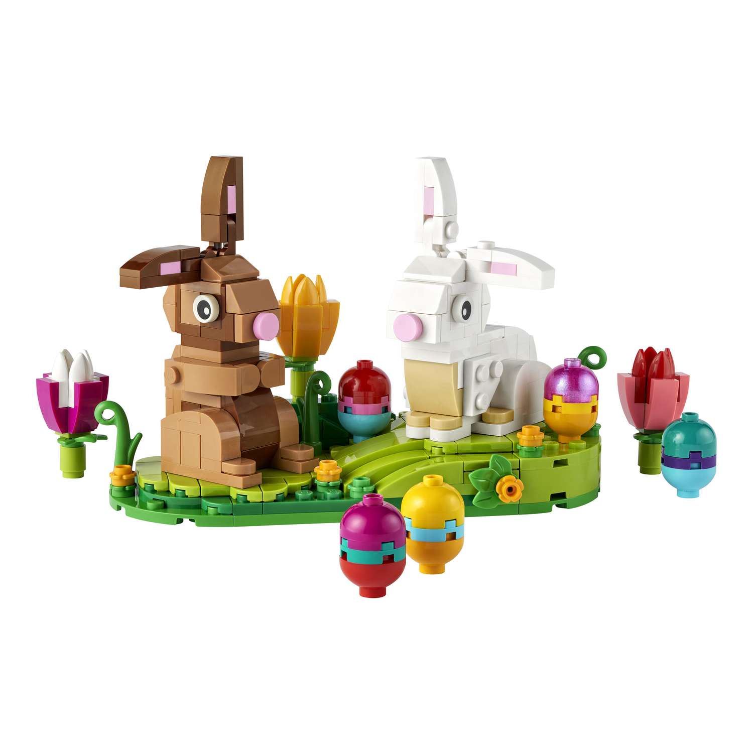Конструктор детский LEGO Ideas Пасхальные кролики 40523 - фото 2