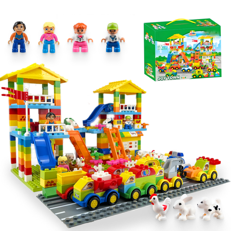 Игрушка LX Конструктор Duplo Городская суета 361 деталь