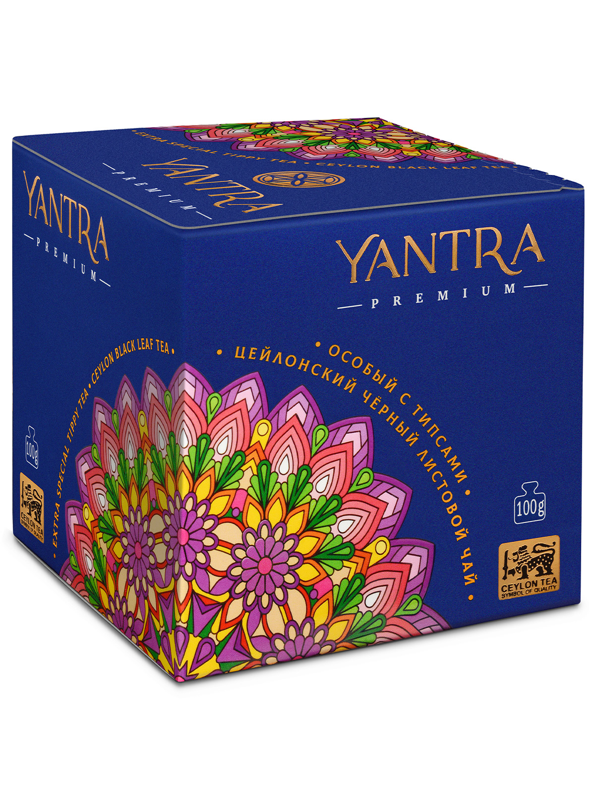 Чай Премиум Yantra чёрный листовой с типсами стандарт Extra Special Tippy Tea 100 г - фото 1