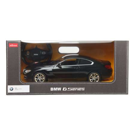 Машина Rastar РУ 1:14 BMW 6 Series Черная 42600