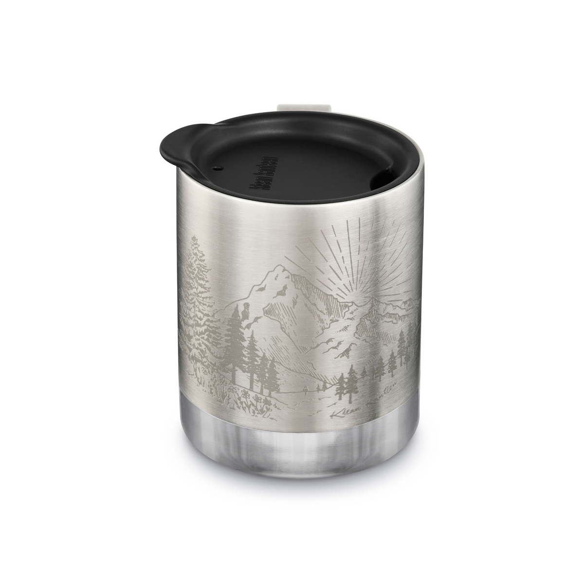 Термокружка Klean Kanteen Camp Mug 12oz Mountain Brushed Stainless 355 мл - фото 3