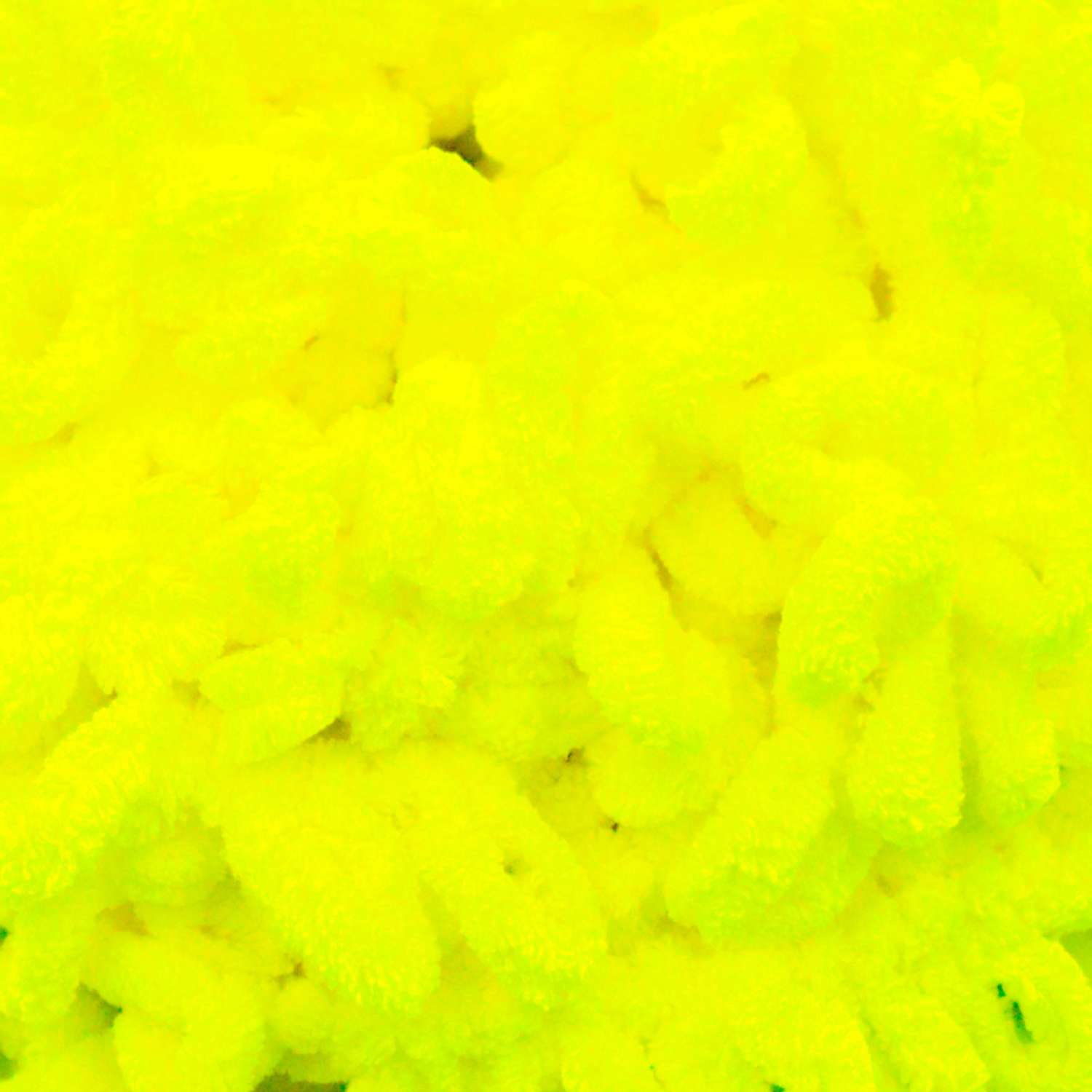 Пряжа для вязания Alize puffy 100 г 9 м микрополиэстер фантазийная плюшевая 552 желтый неон 5 мотков - фото 8
