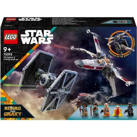 Конструктор LEGO Истребитель и гибрид X-Wing 75393