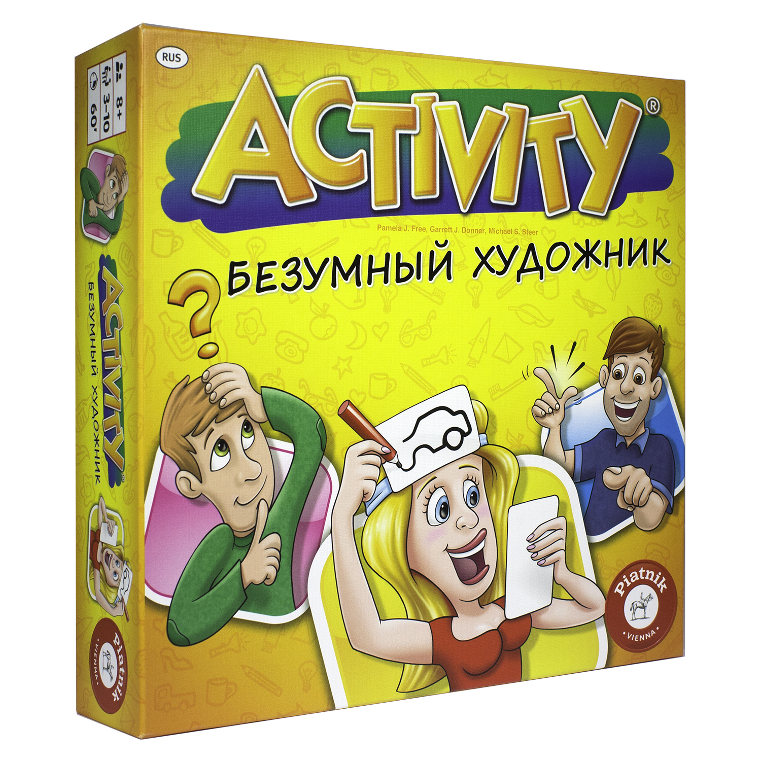 Настольная игра Piatnik Activity(Активити) Безумный художник купить по цене  229 ₽ в интернет-магазине Детский мир