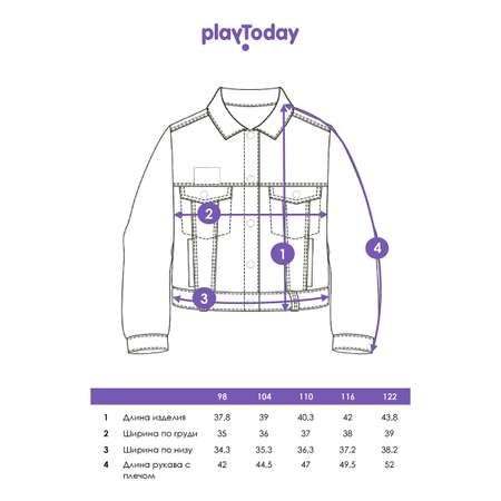 Куртка джинсовая PlayToday