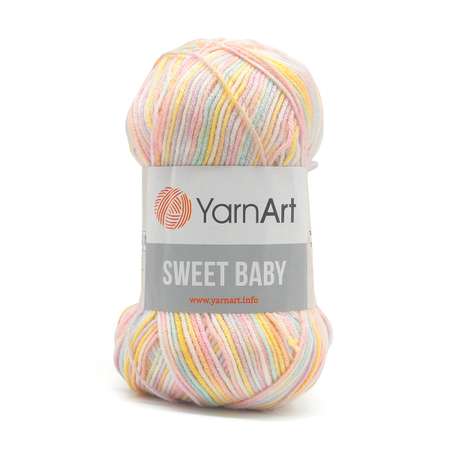 Пряжа для вязания YarnArt Sweet Baby 100 гр 300 м акрил тонкая детская 5 мотков цвет 909