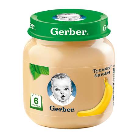 Пюре Gerber банан 130г