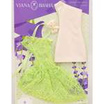 Одежда для кукол типа Барби VIANA два платья цвет салатовый