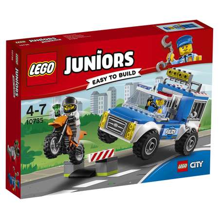 Конструктор LEGO Juniors Погоня на полицейском грузовике (10735)