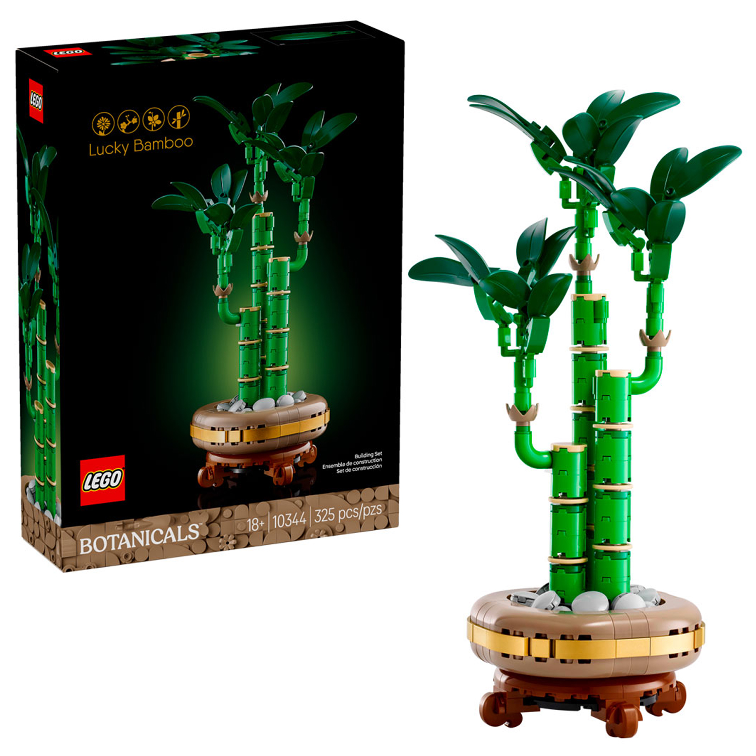 Конструктор детский LEGO Botanical Collection Счастливый Бамбук - фото 1