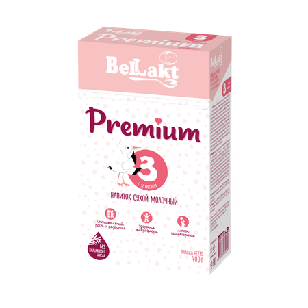 Напиток Беллакт PREMIUM 3 400 г