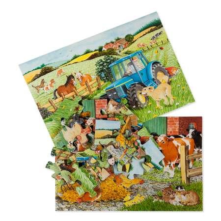 Пазл Ravensburger На ферме 2х24шт